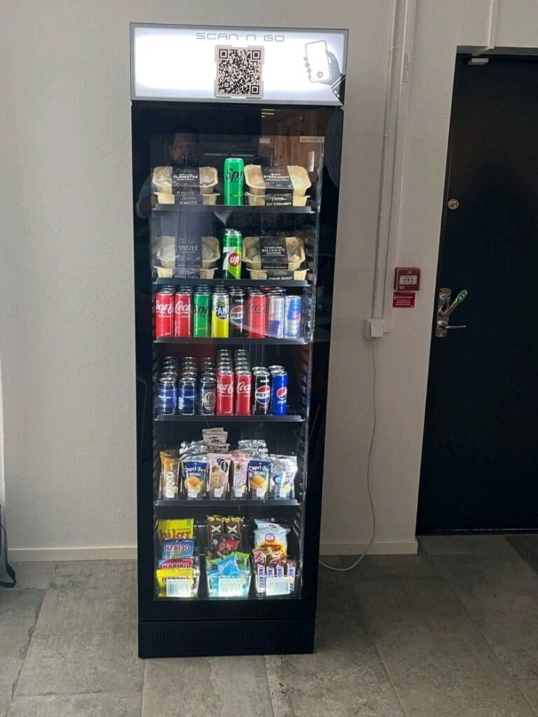 Foodlock obemannad självbetjaning mat dryck snacks